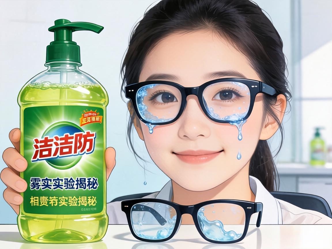 洗洁精防雾眼镜实验揭秘