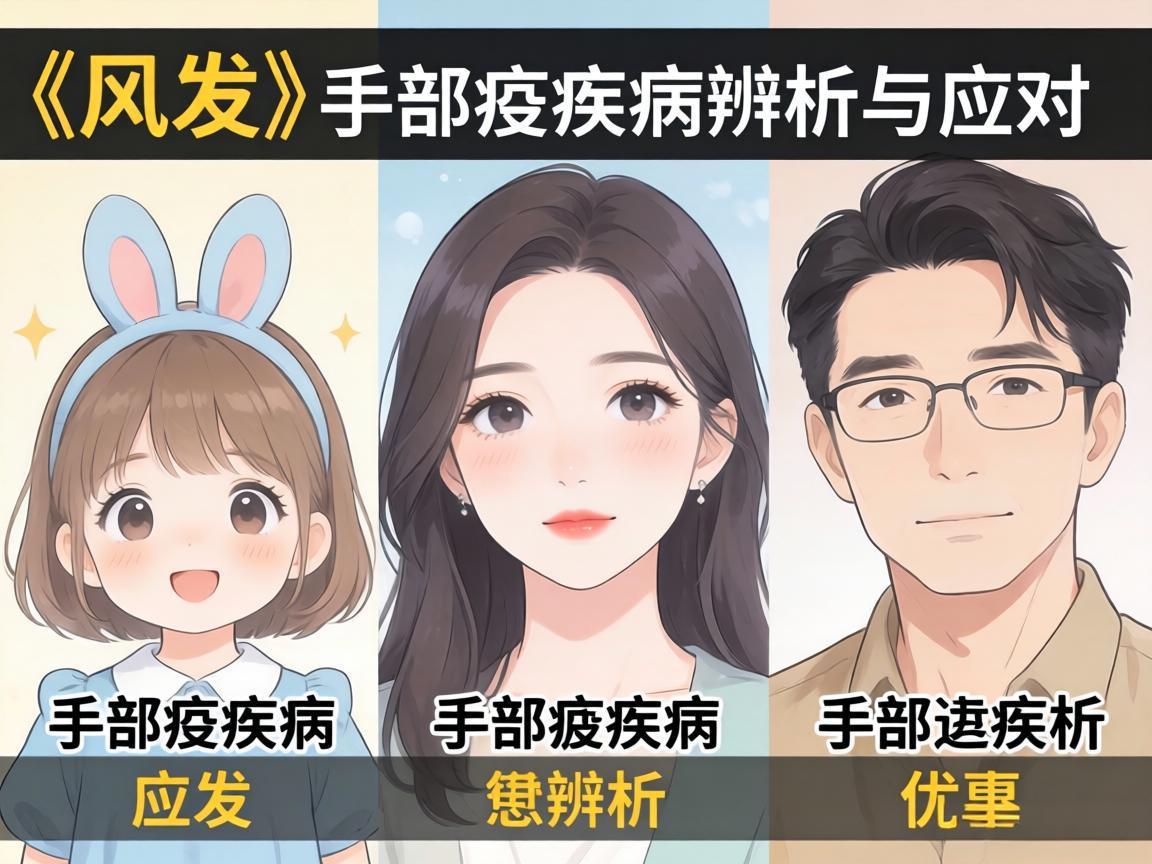 三种高发手部皮肤病辨析与应对