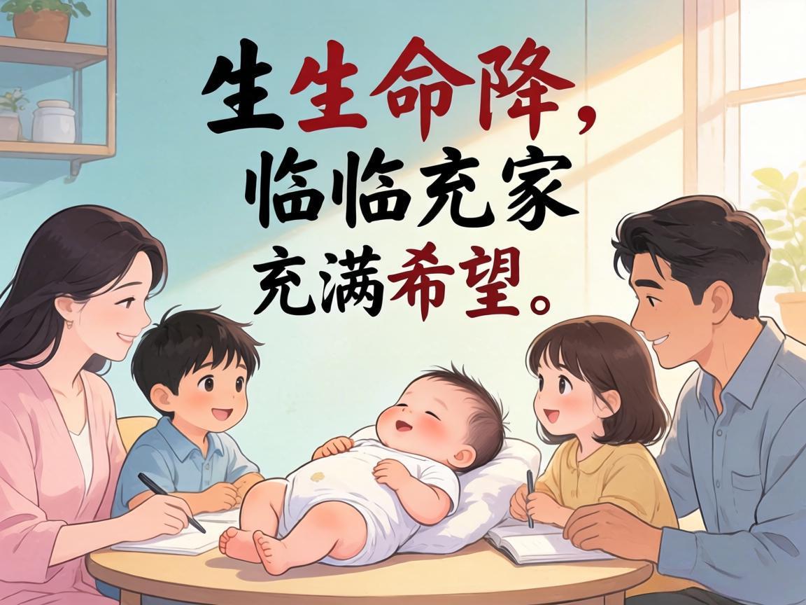 新生命降临，全家充满希望