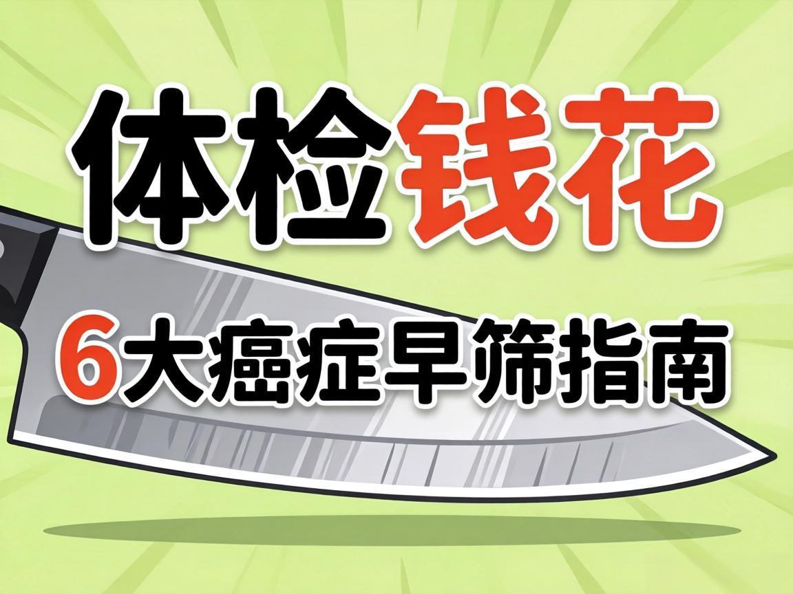 体检钱花在刀刃上：6大癌症早筛指南