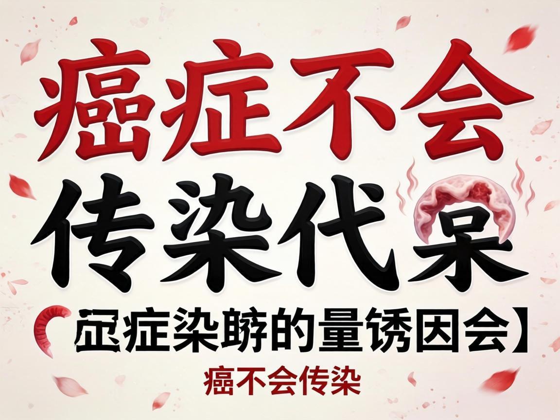 癌症不会传染但诱因会