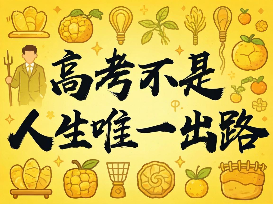 高考不是人生唯一出路