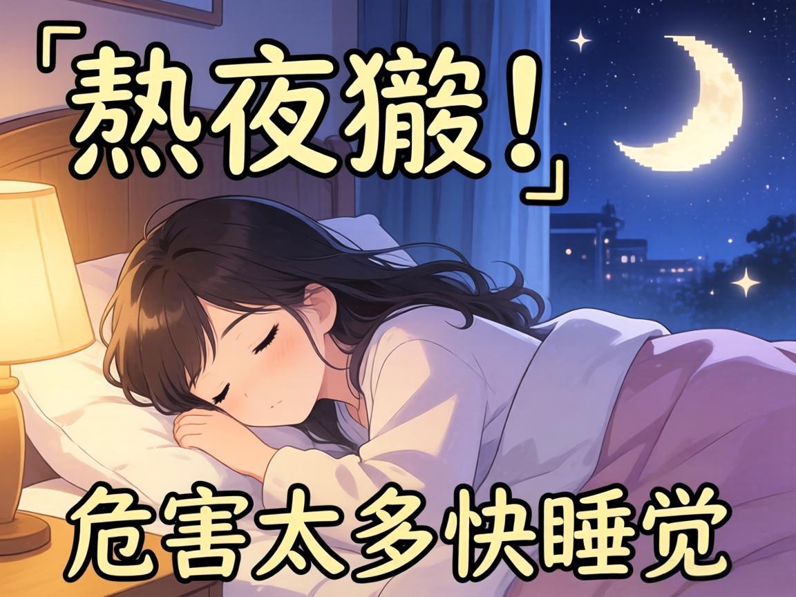 别熬夜！危害太多快睡觉