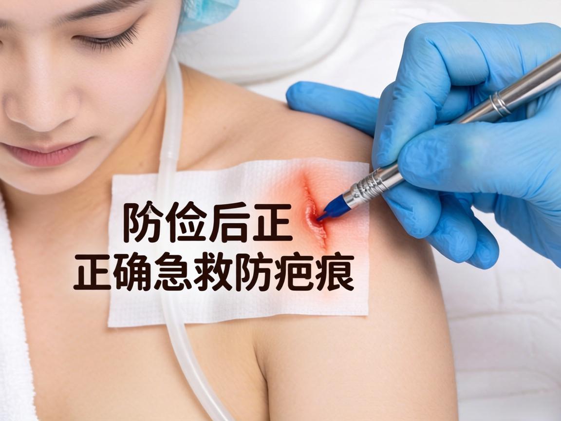烫伤后正确急救防疤痕