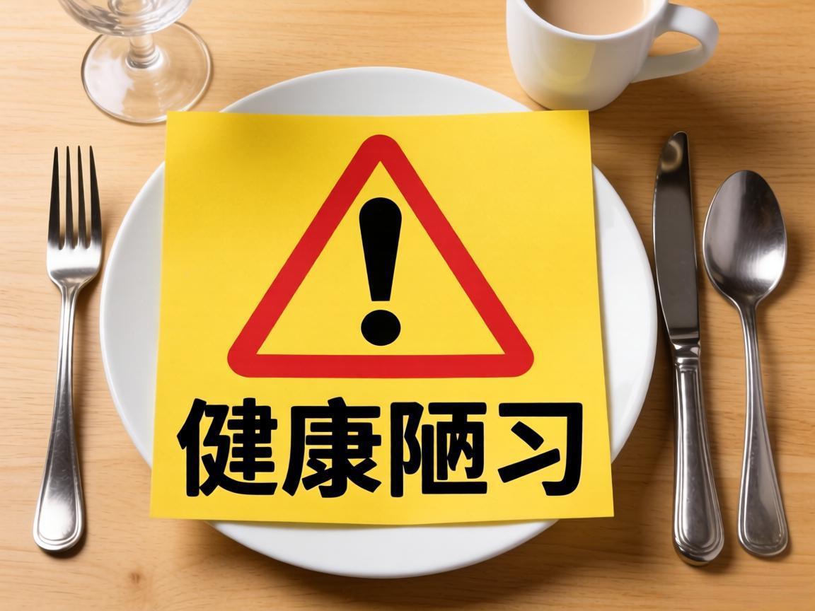 饭桌上的健康陋习警示