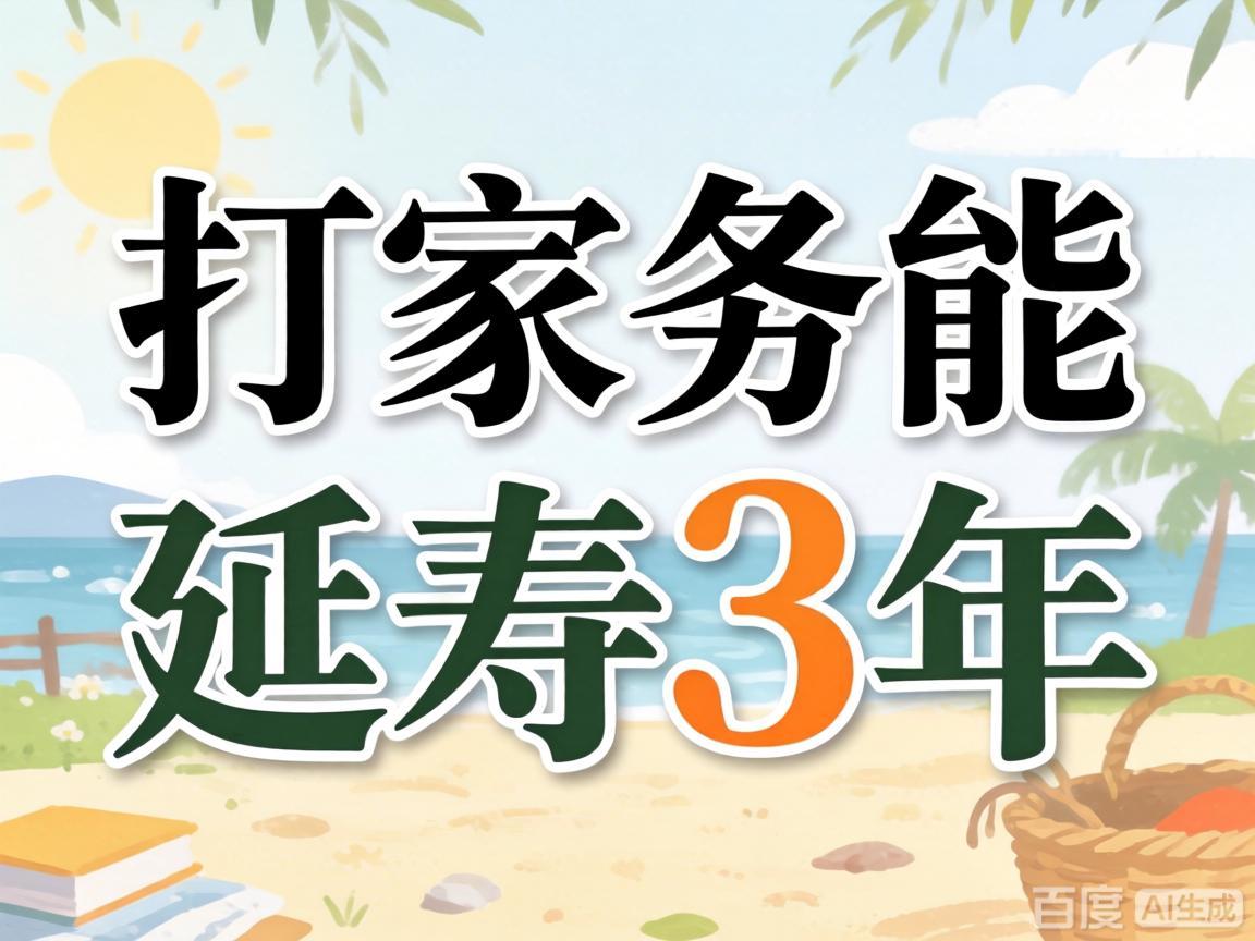 干家务能延寿3年