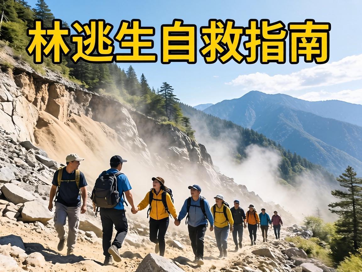 山体滑坡逃生自救指南