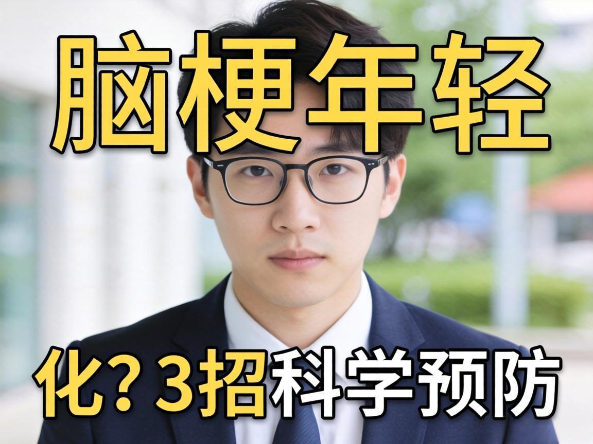 脑梗年轻化？3招科学预防