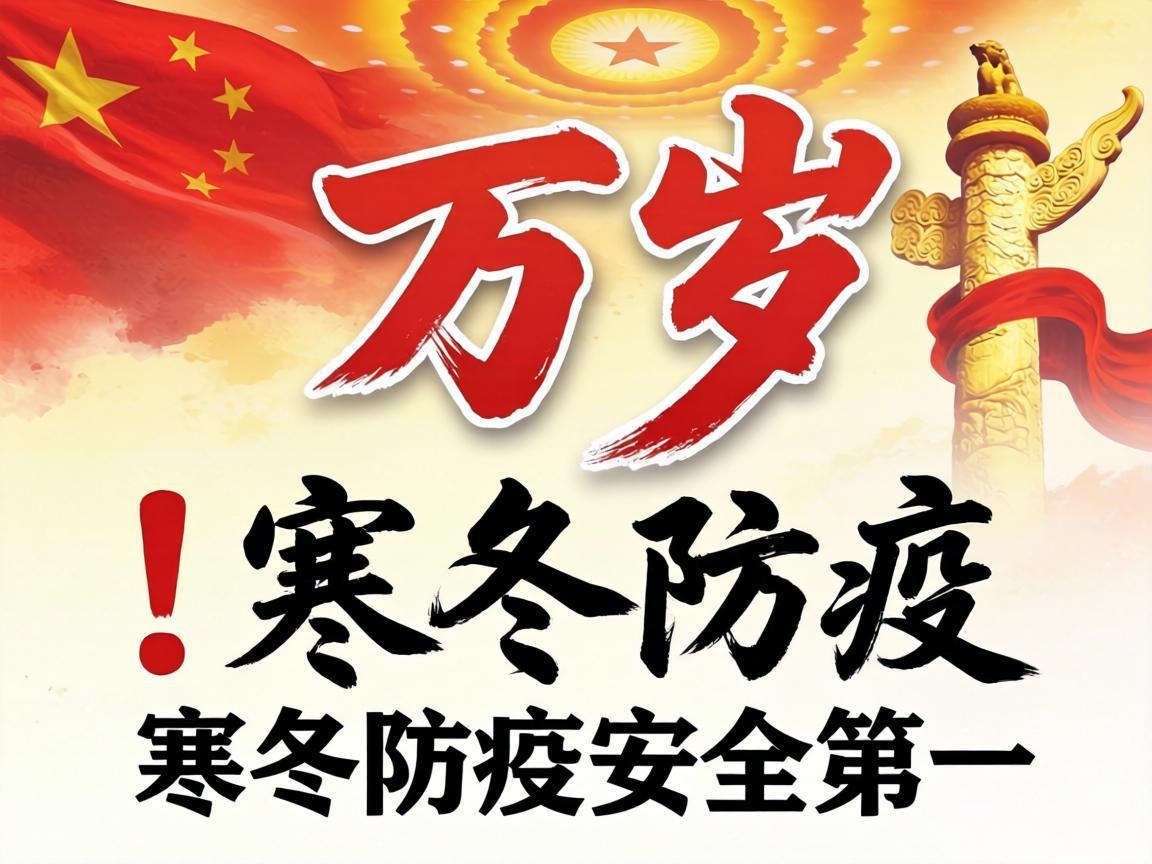 祖国万岁！寒冬防疫安全第一