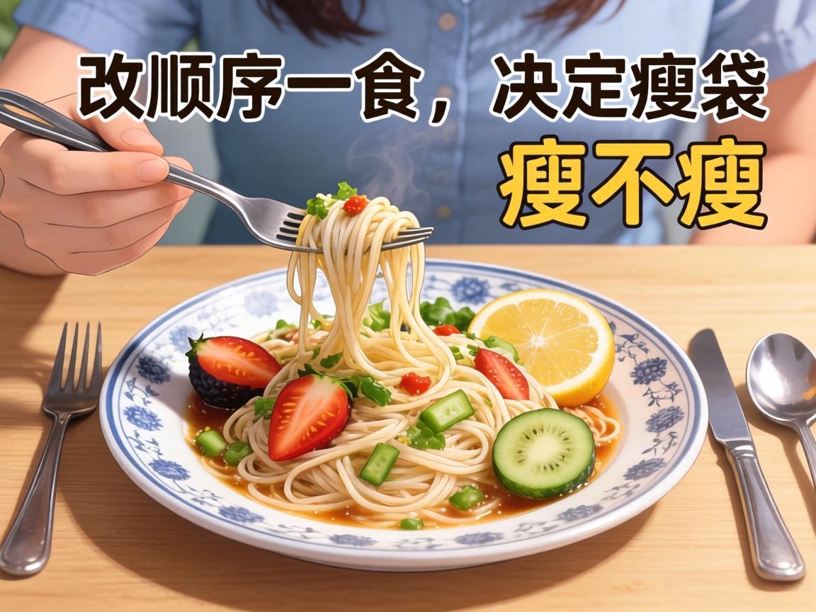 吃饭顺序决定瘦不瘦