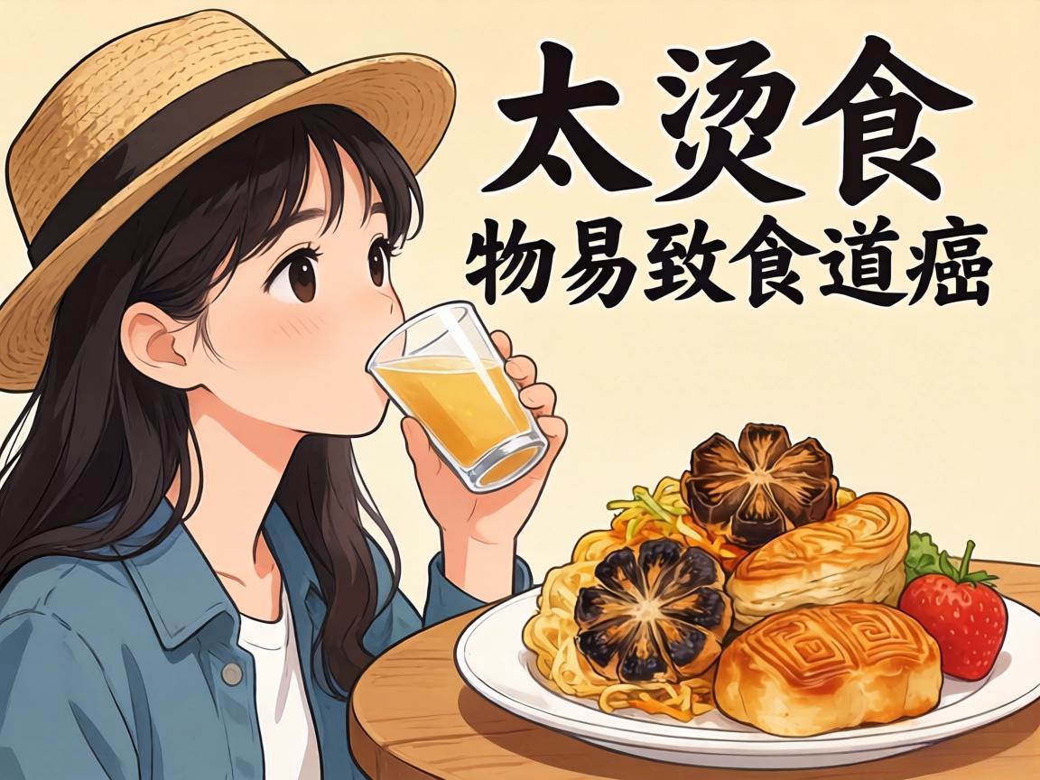 喝太烫食物易致食道癌