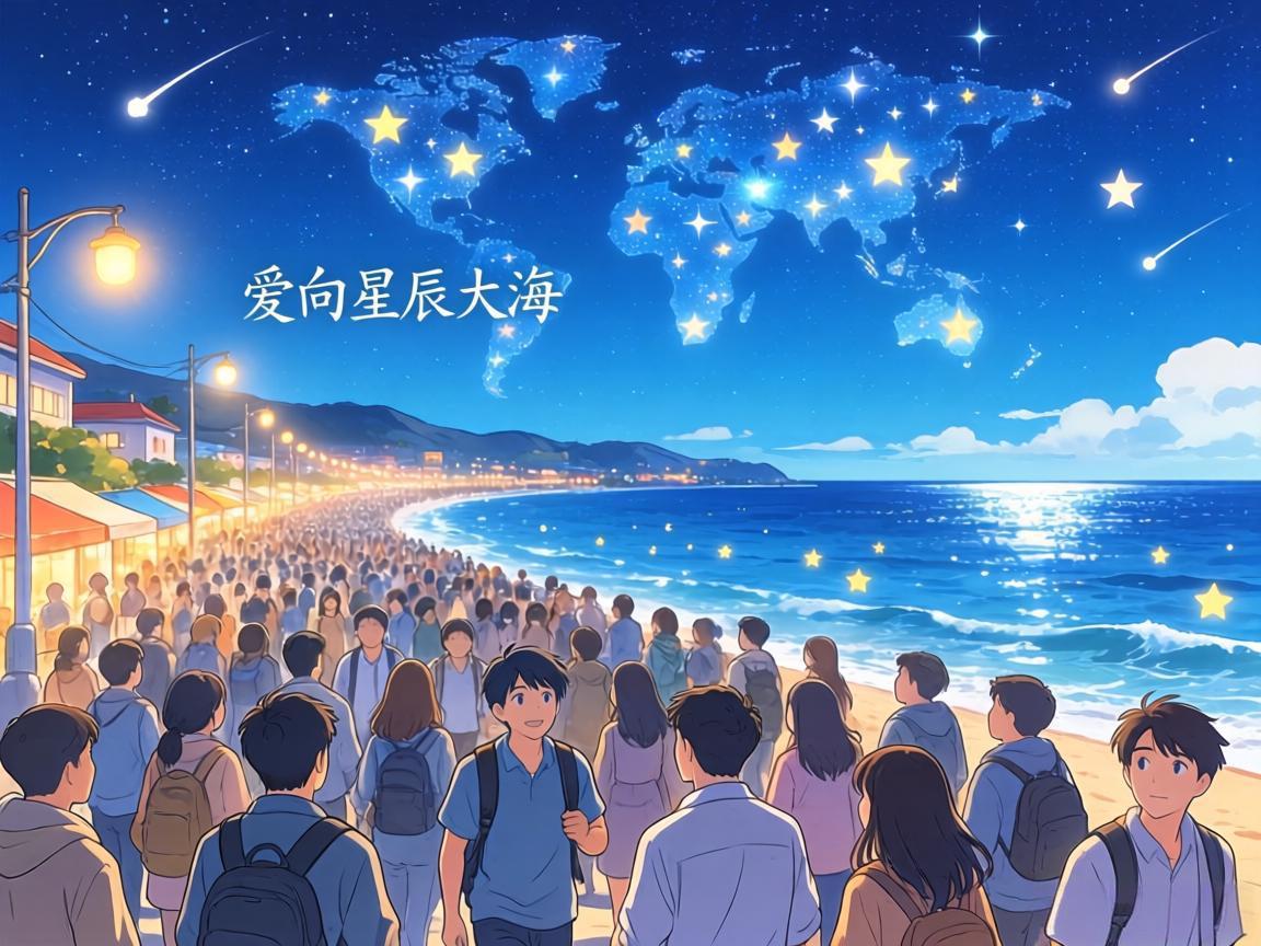 穿过人海，爱向星辰大海