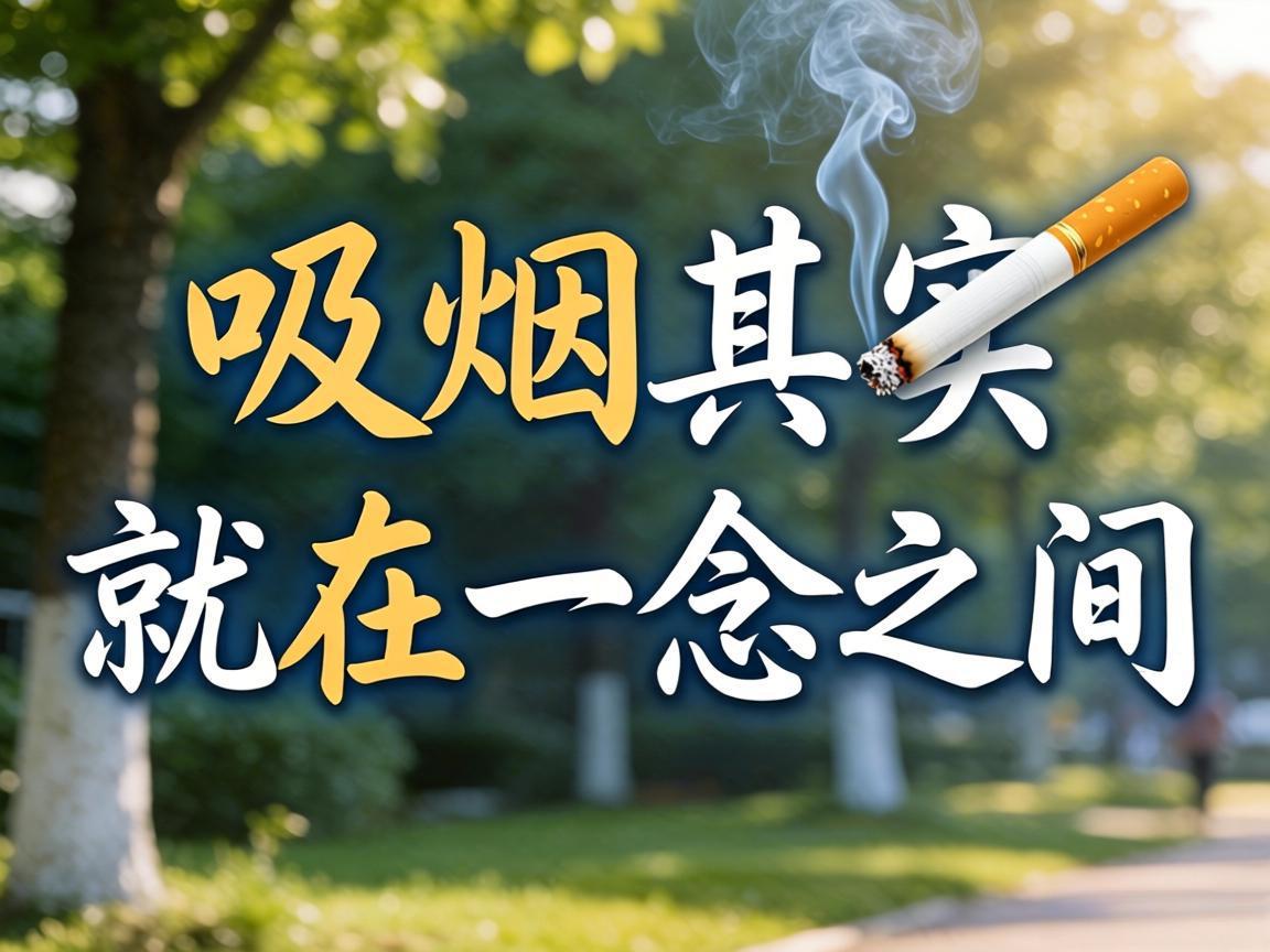 戒烟其实就在一念之间