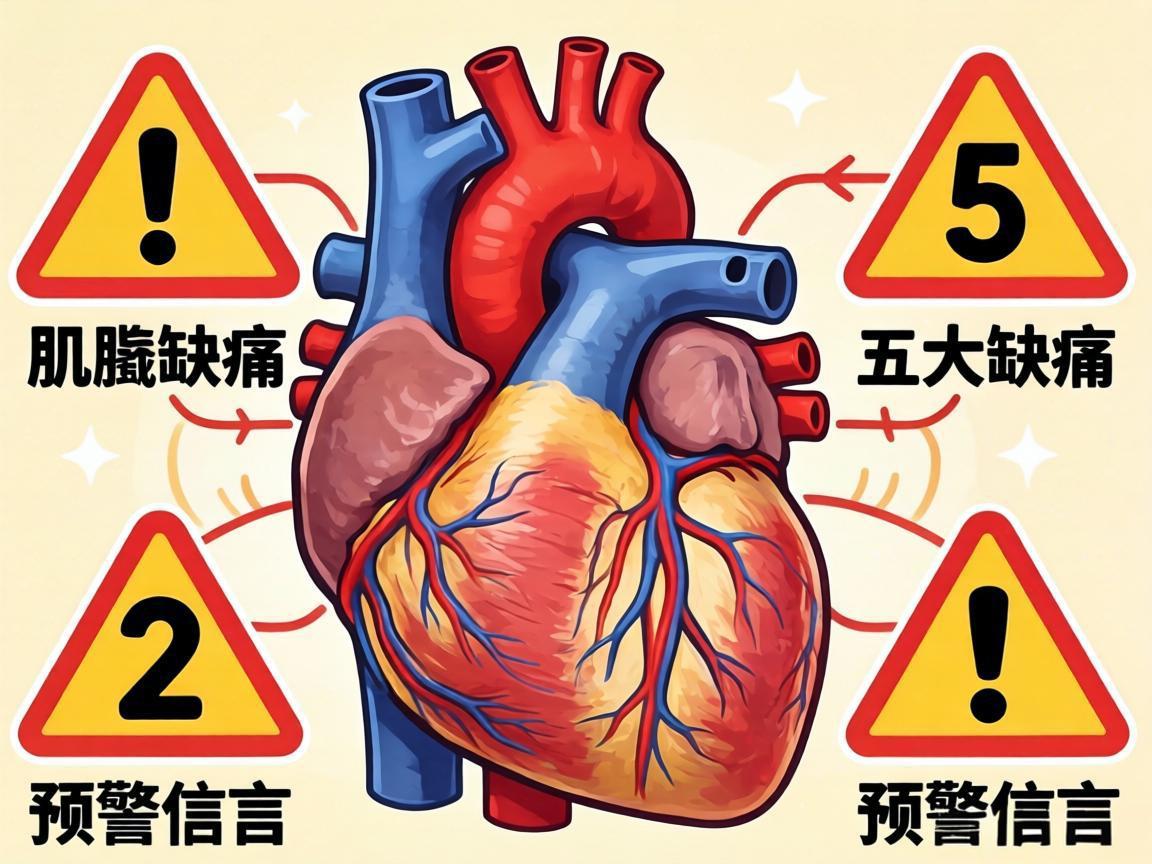 心肌缺血的五大预警信号