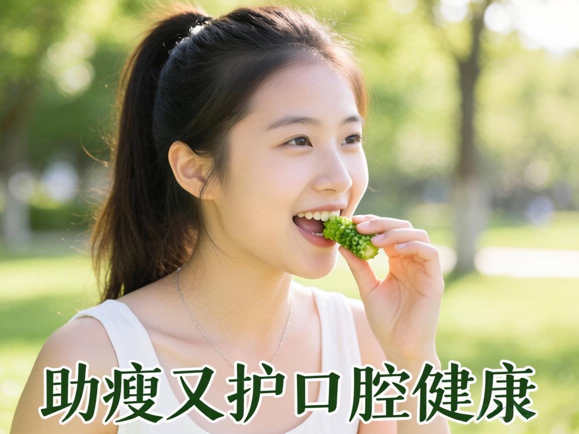 细嚼慢咽助瘦又护口腔健康