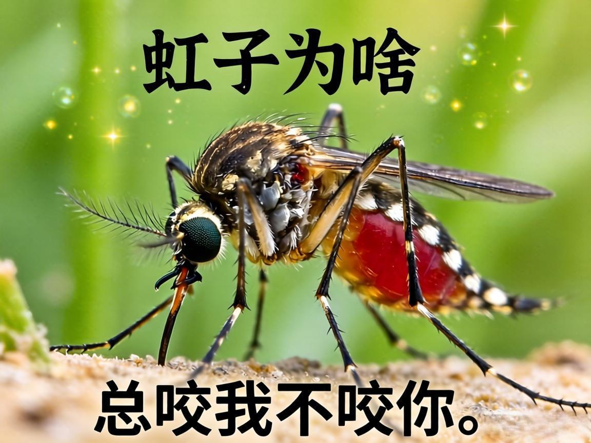 蚊子为啥总咬我不咬你
