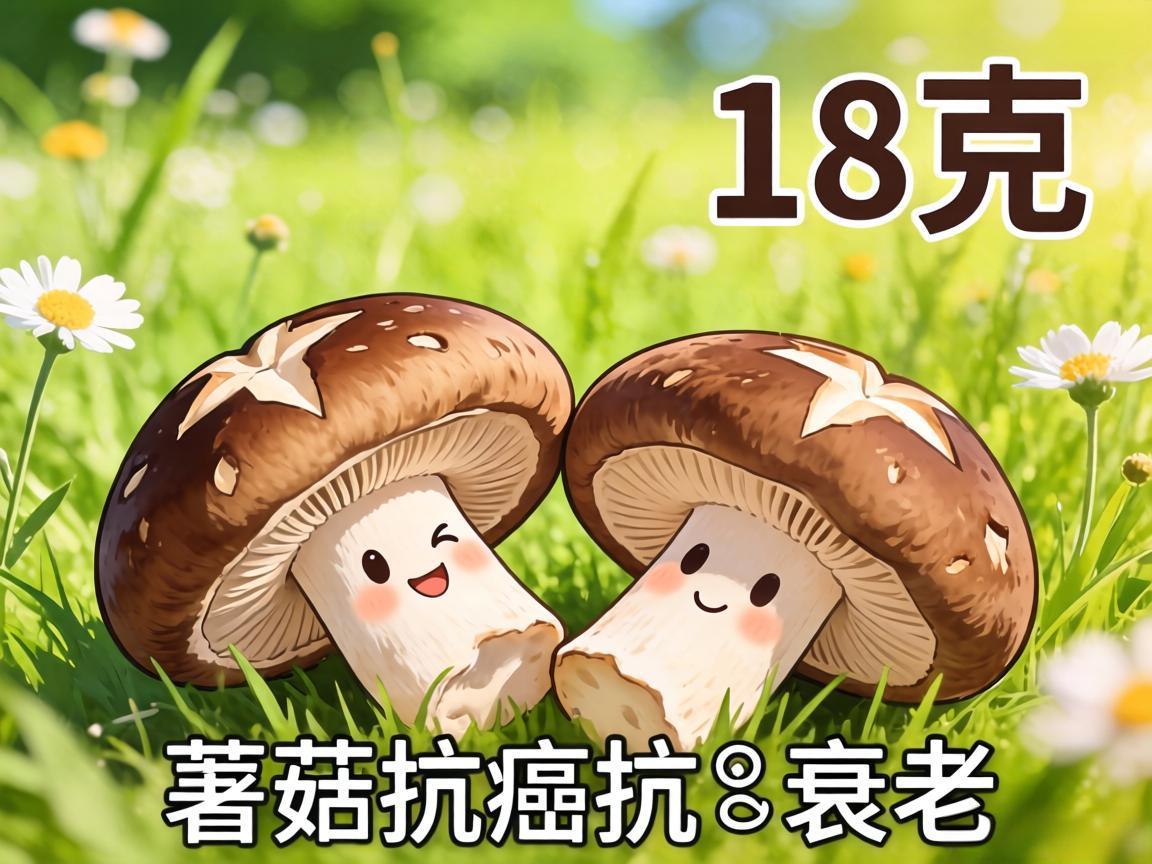 每天18克蘑菇抗癌抗衰老