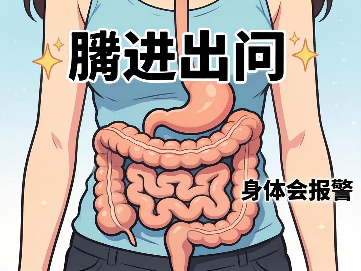 肠道出问题，身体会报警