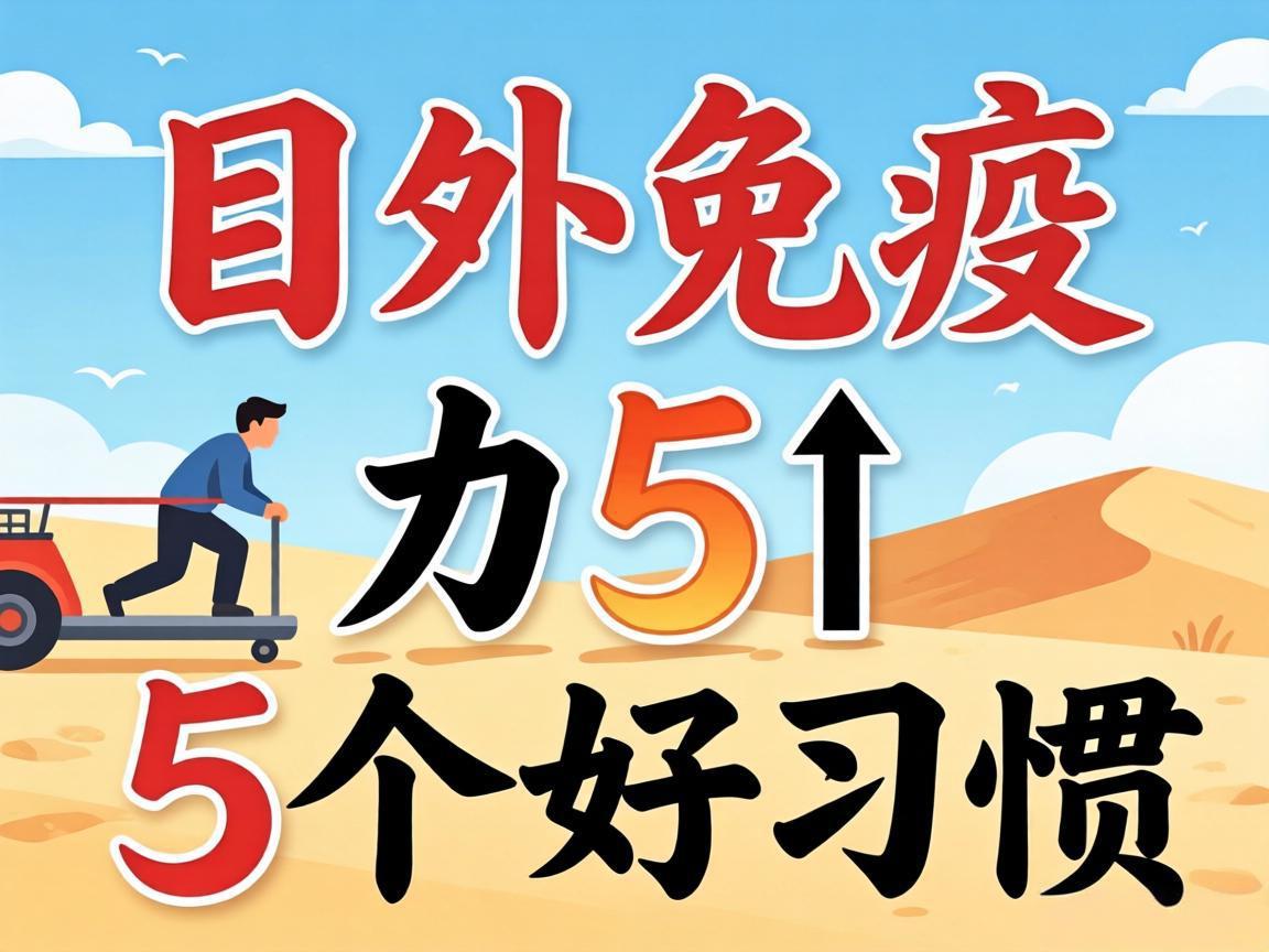 提升免疫力的5个好习惯