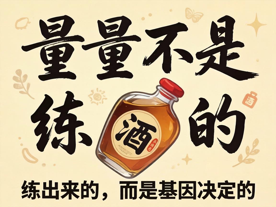 酒量不是练出来的,而是基因决定的