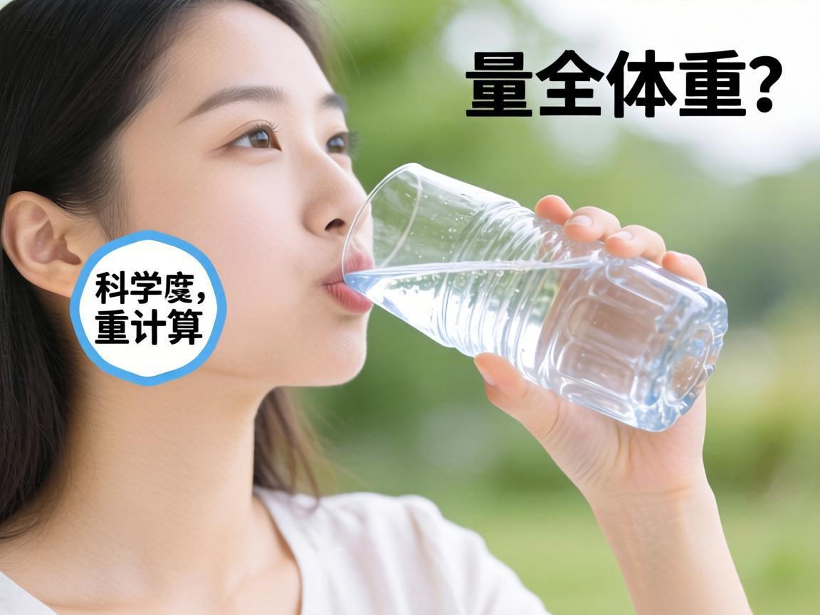 科学喝水量:按体重计算