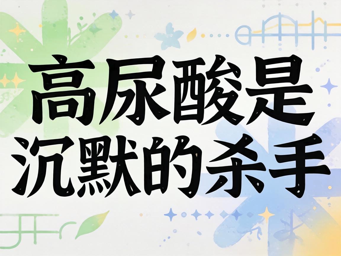 高尿酸是沉默的杀手