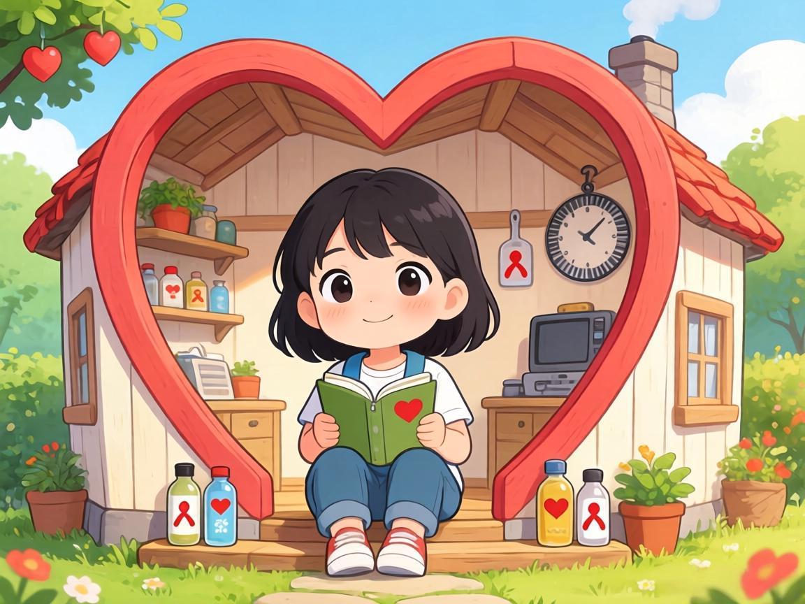 爱心小屋守护艾滋感染者