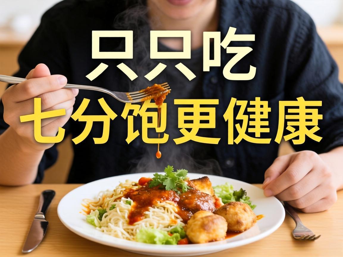 吃饭只吃七分饱更健康