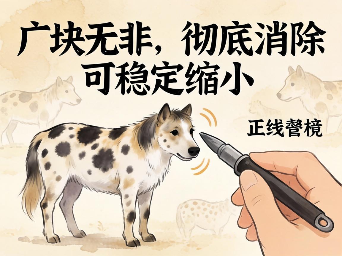 斑块无法彻底消除,但可稳定缩小
