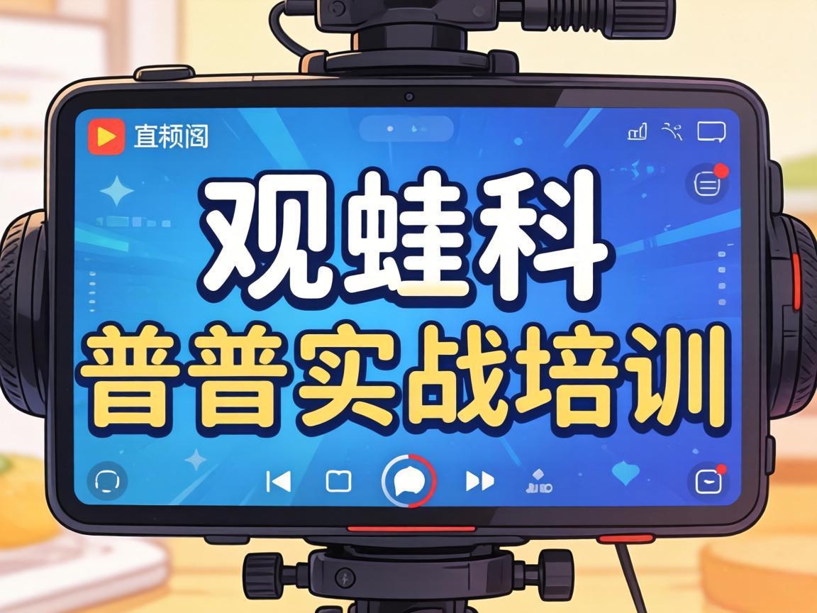 短视频科普实战培训