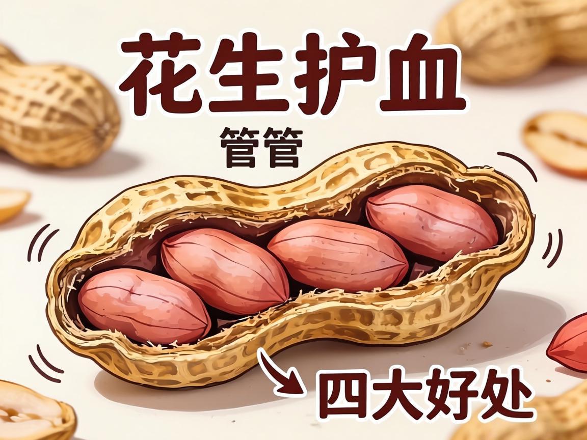 花生护血管的四大好处