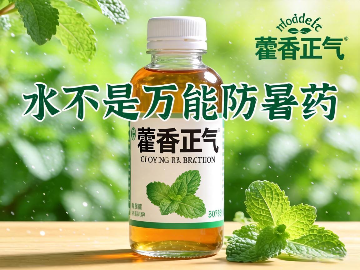 藿香正气水不是万能防暑药