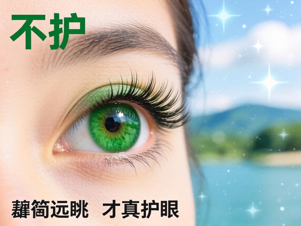 绿色不护眼，远眺才真护眼