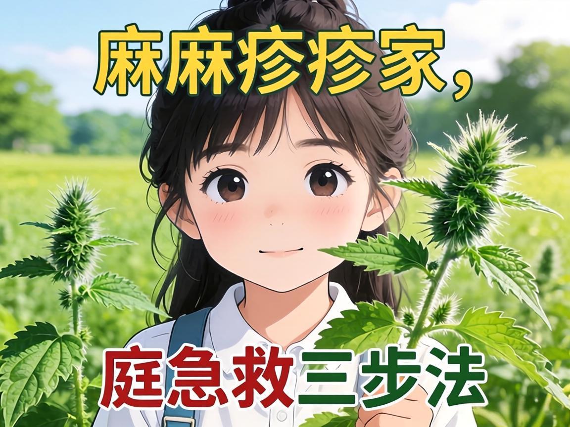 荨麻疹家庭急救三步法