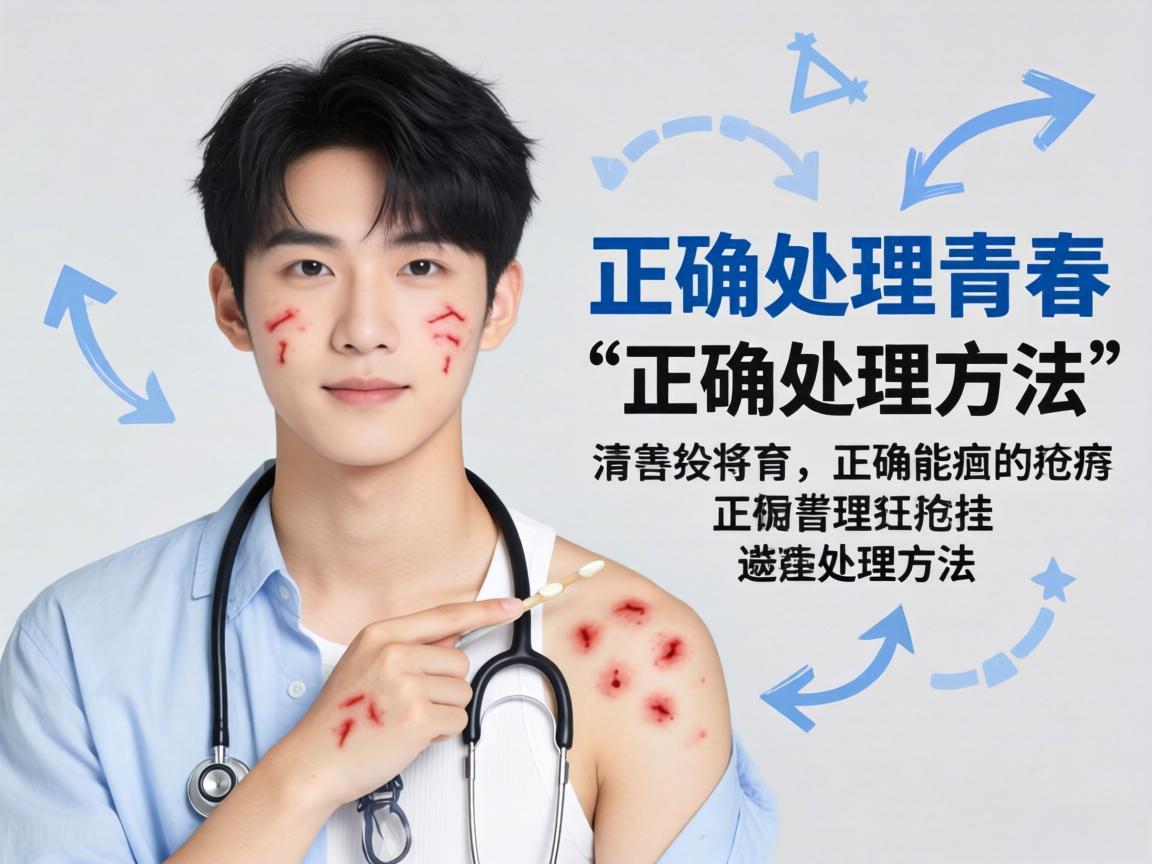 青春期痤疮的正确处理方法
