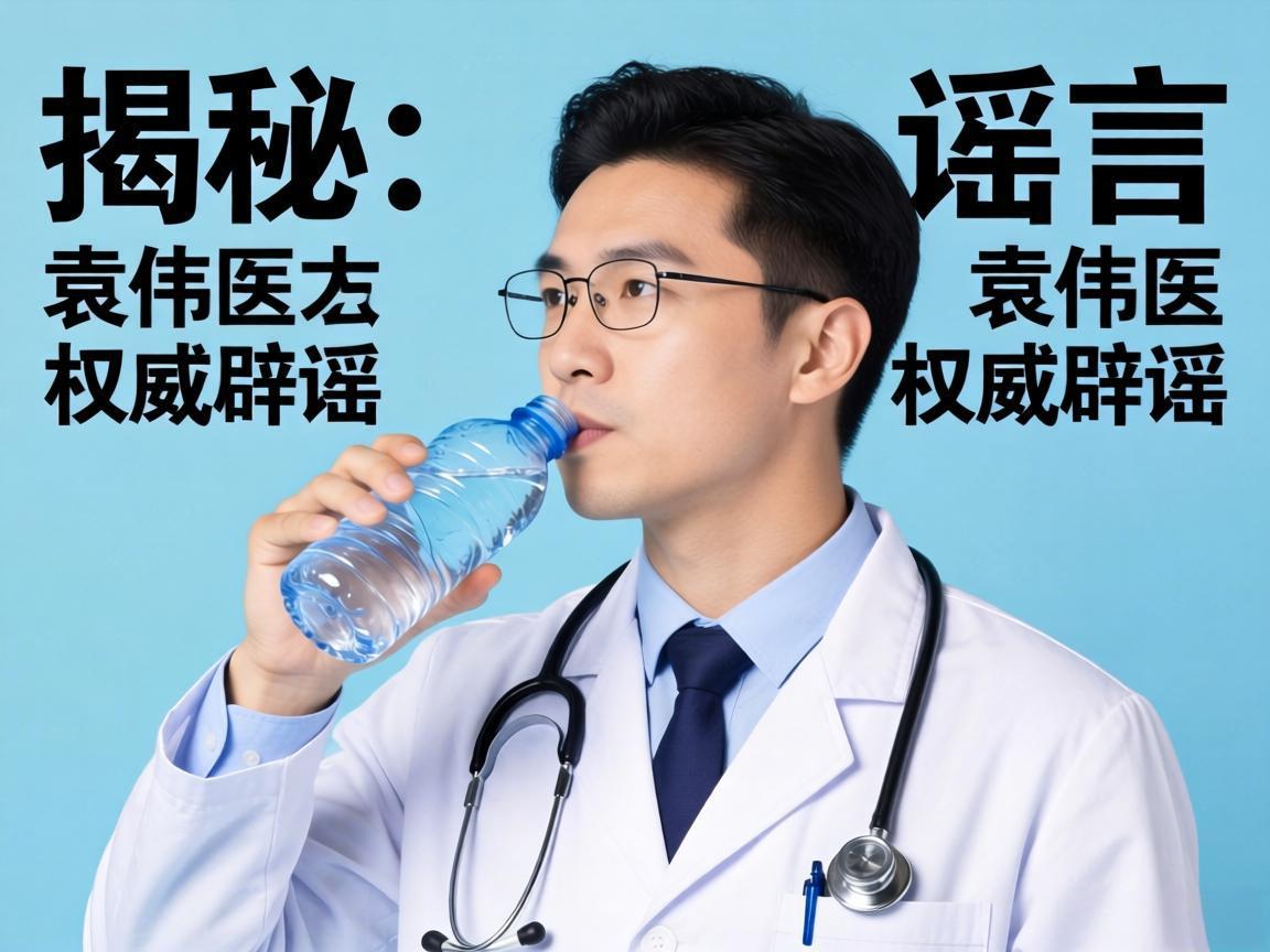喝水谣言揭秘:袁伟医生权威辟谣