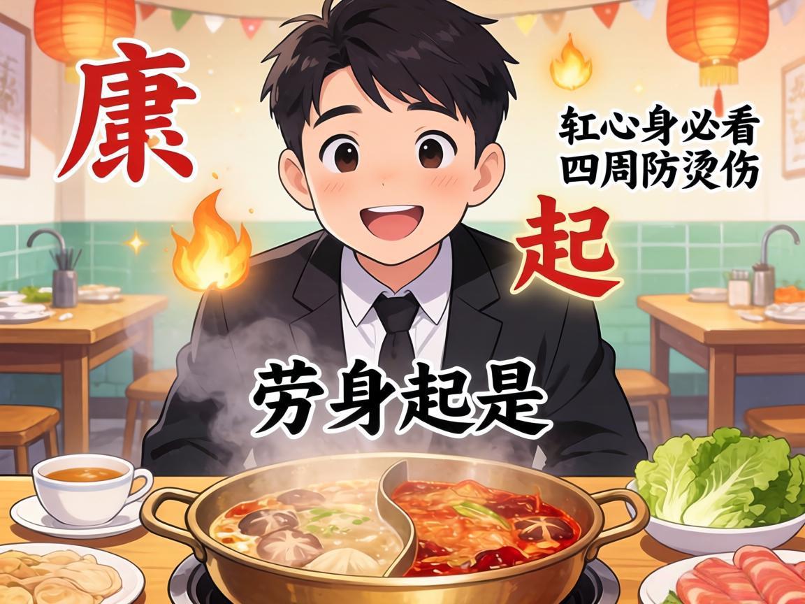 火锅店起身前必看四周防烫伤
