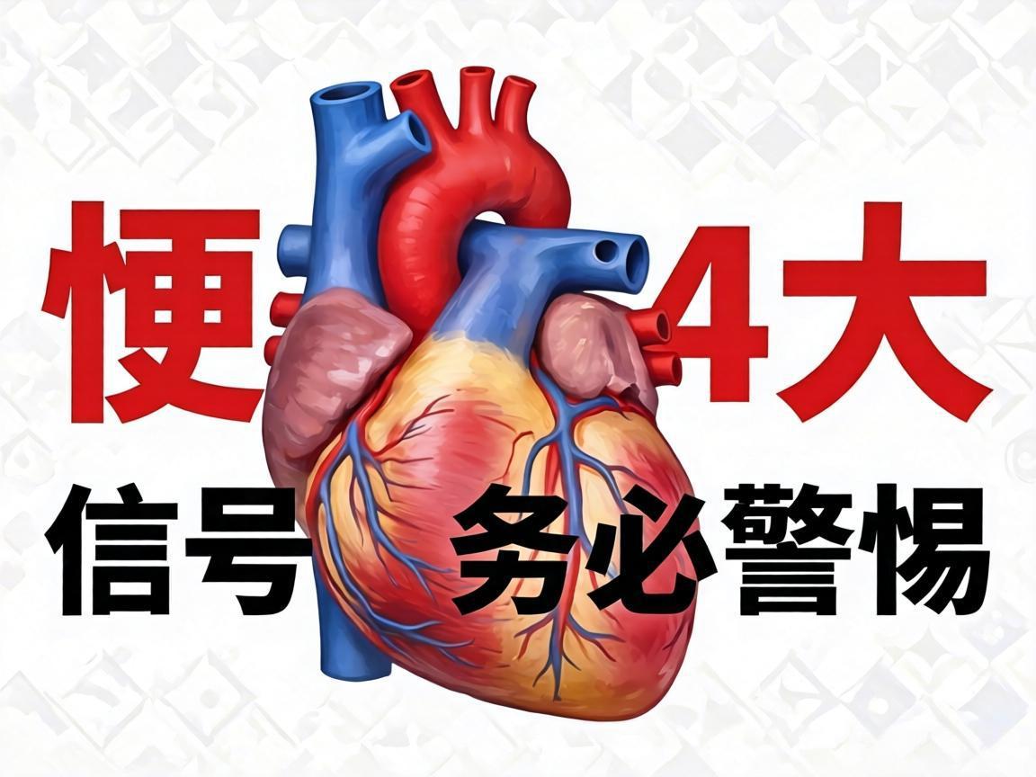 心梗4大信号，务必警惕