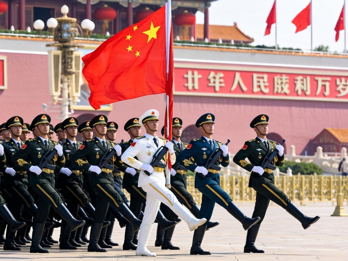阅兵盛况与抗战胜利纪念