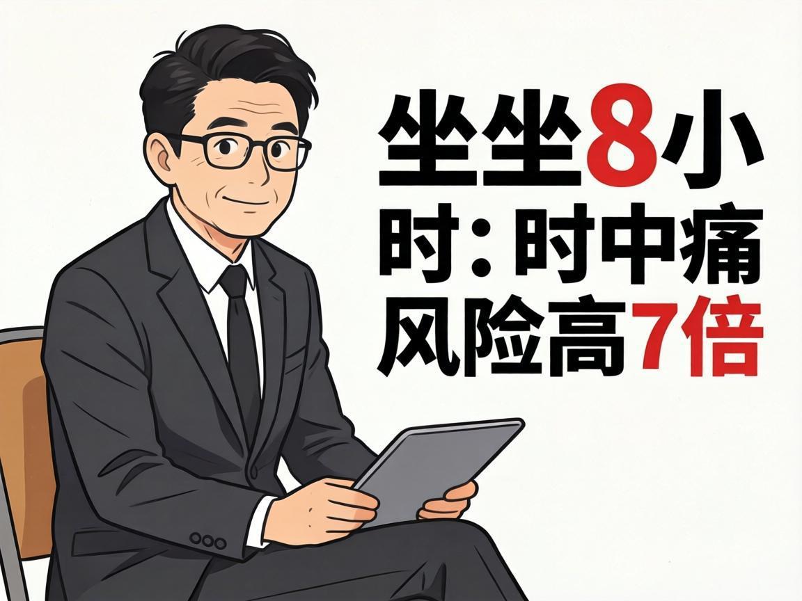 久坐8小时中风风险高7倍