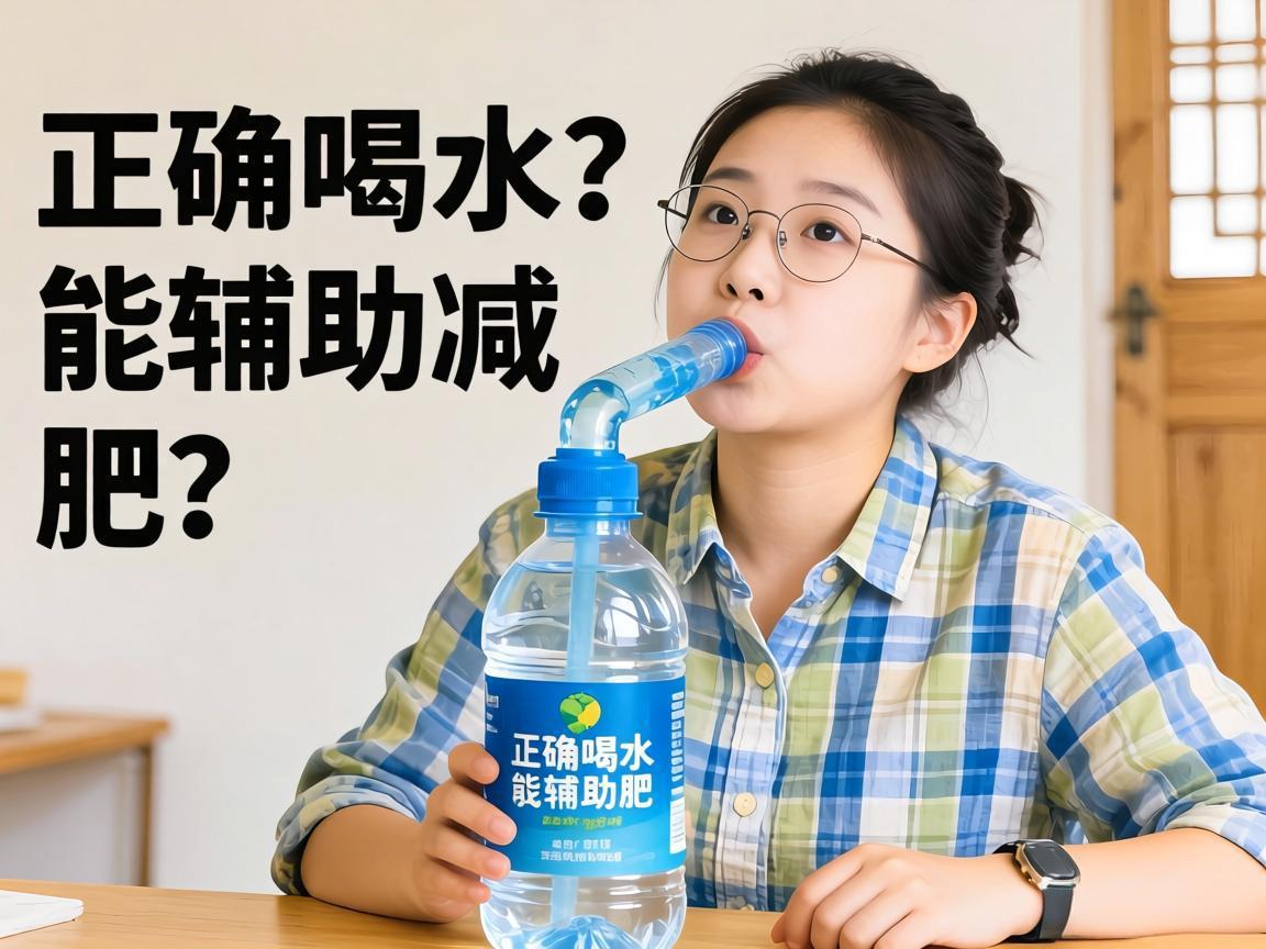 正确喝水能辅助减肥