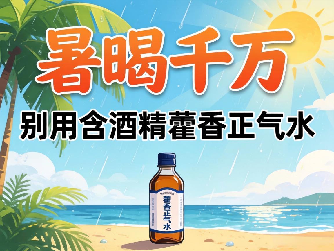 中暑千万别用含酒精藿香正气水