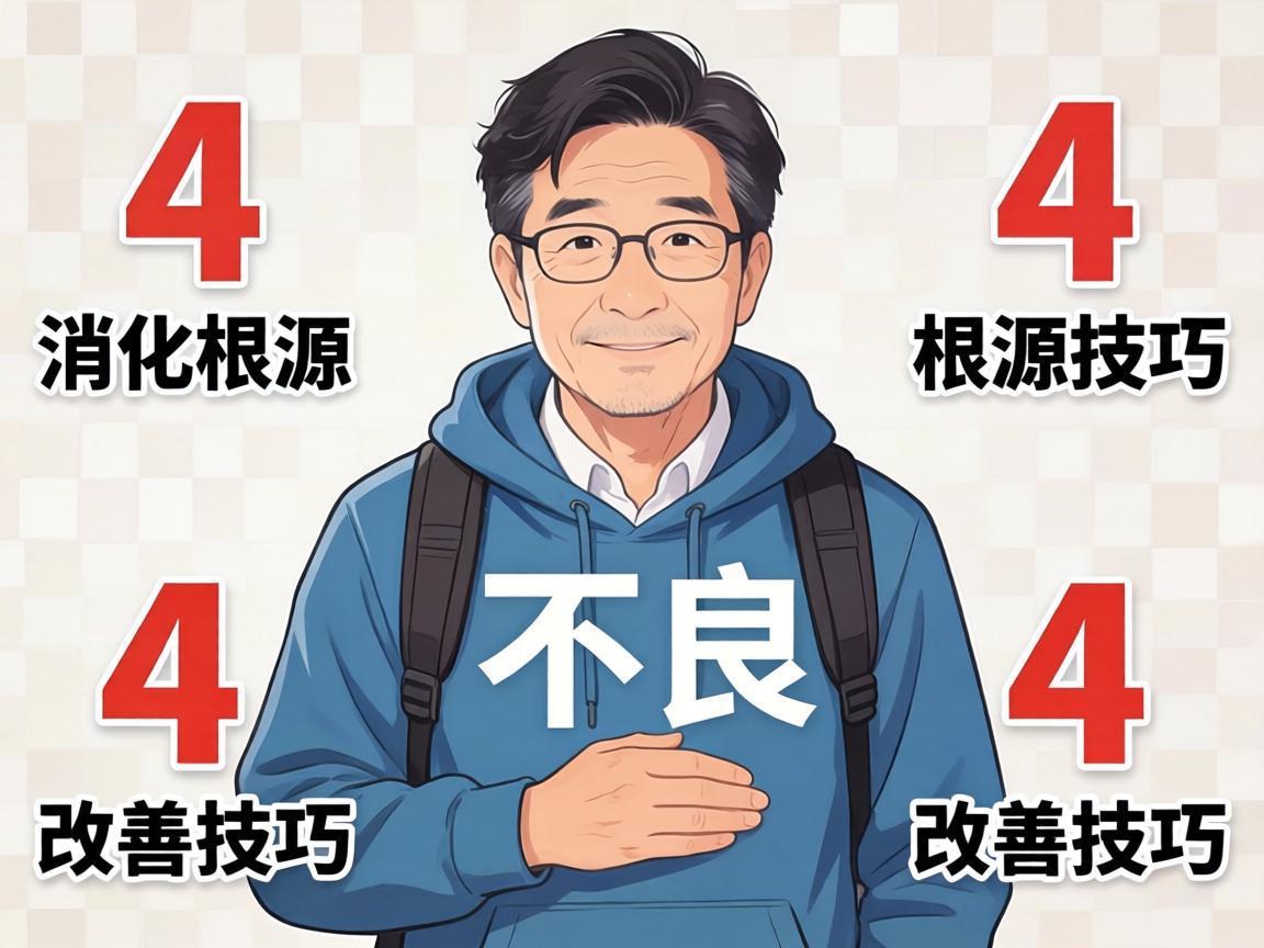 消化不良的根源与4个改善技巧