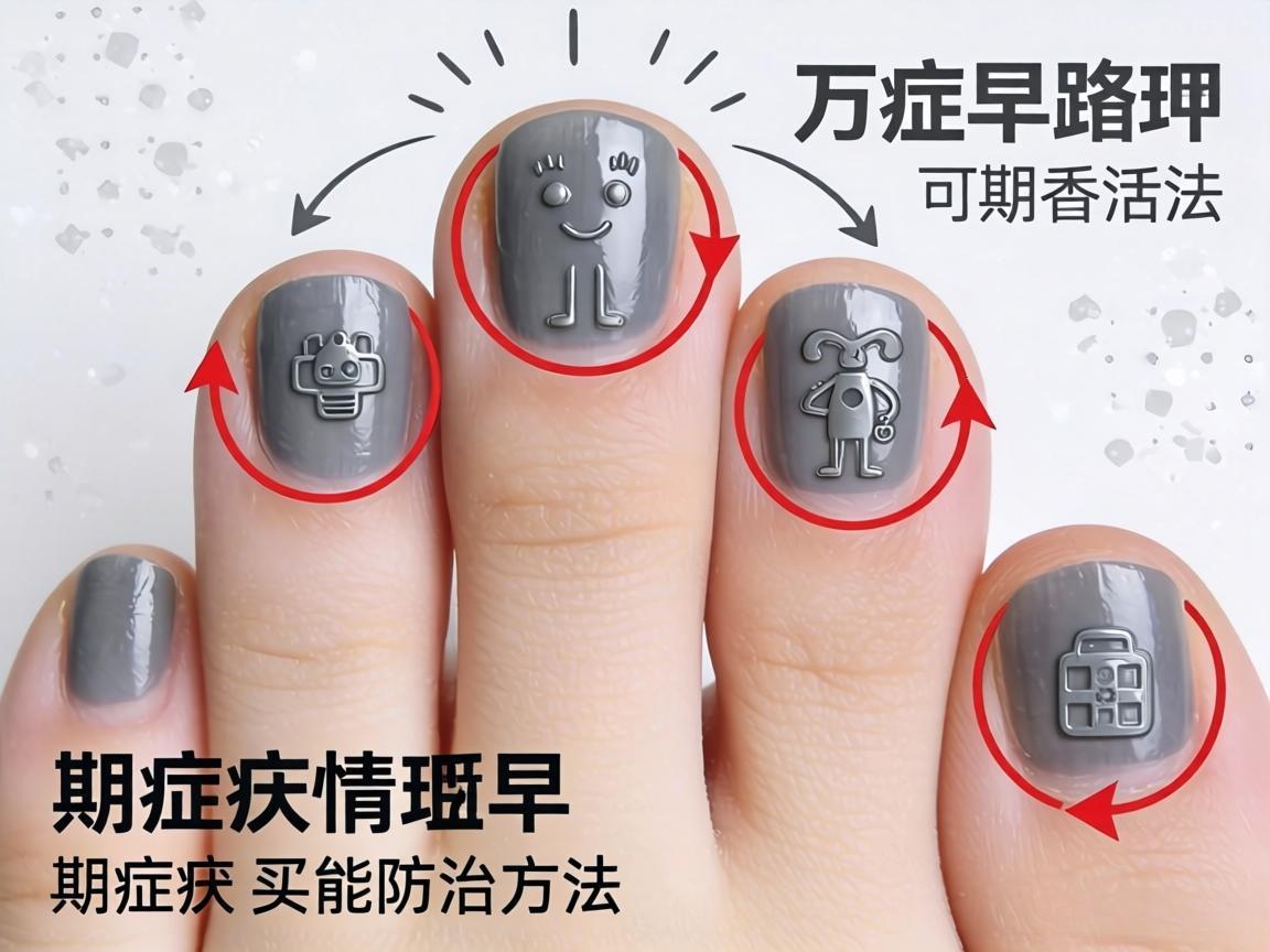 灰指甲早期症状及防治方法