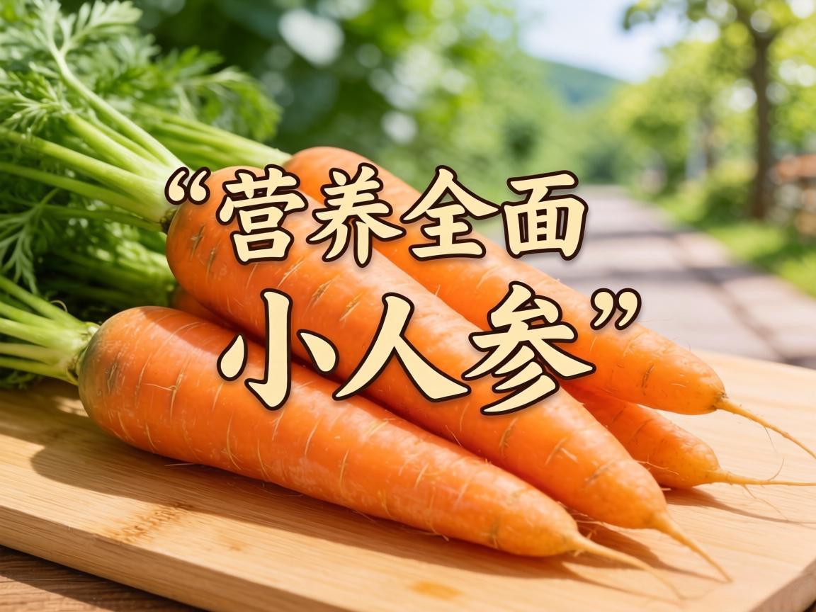 胡萝卜是营养全面的“小人参”
