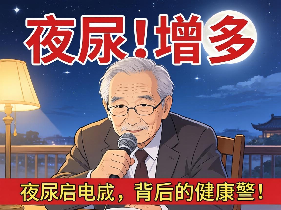 老人夜尿增多背后的健康警示