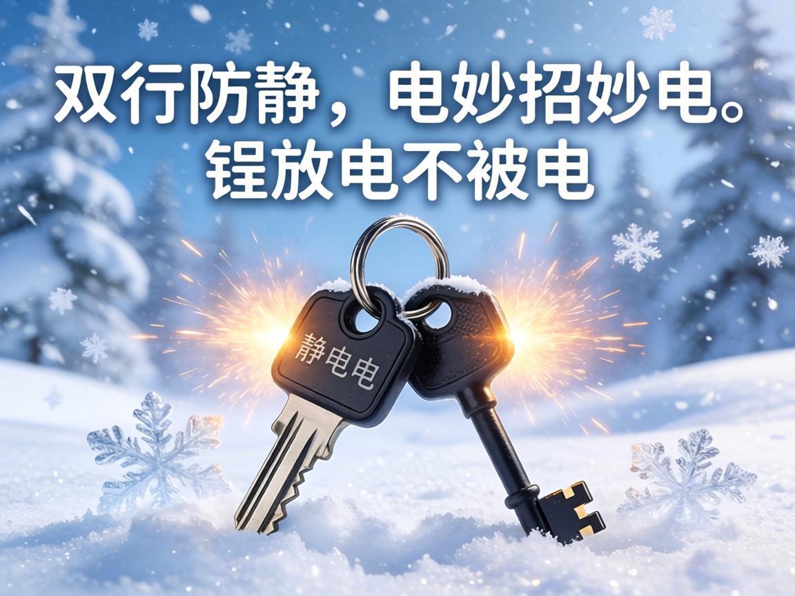 冬天防静电妙招：钥匙放电不被电