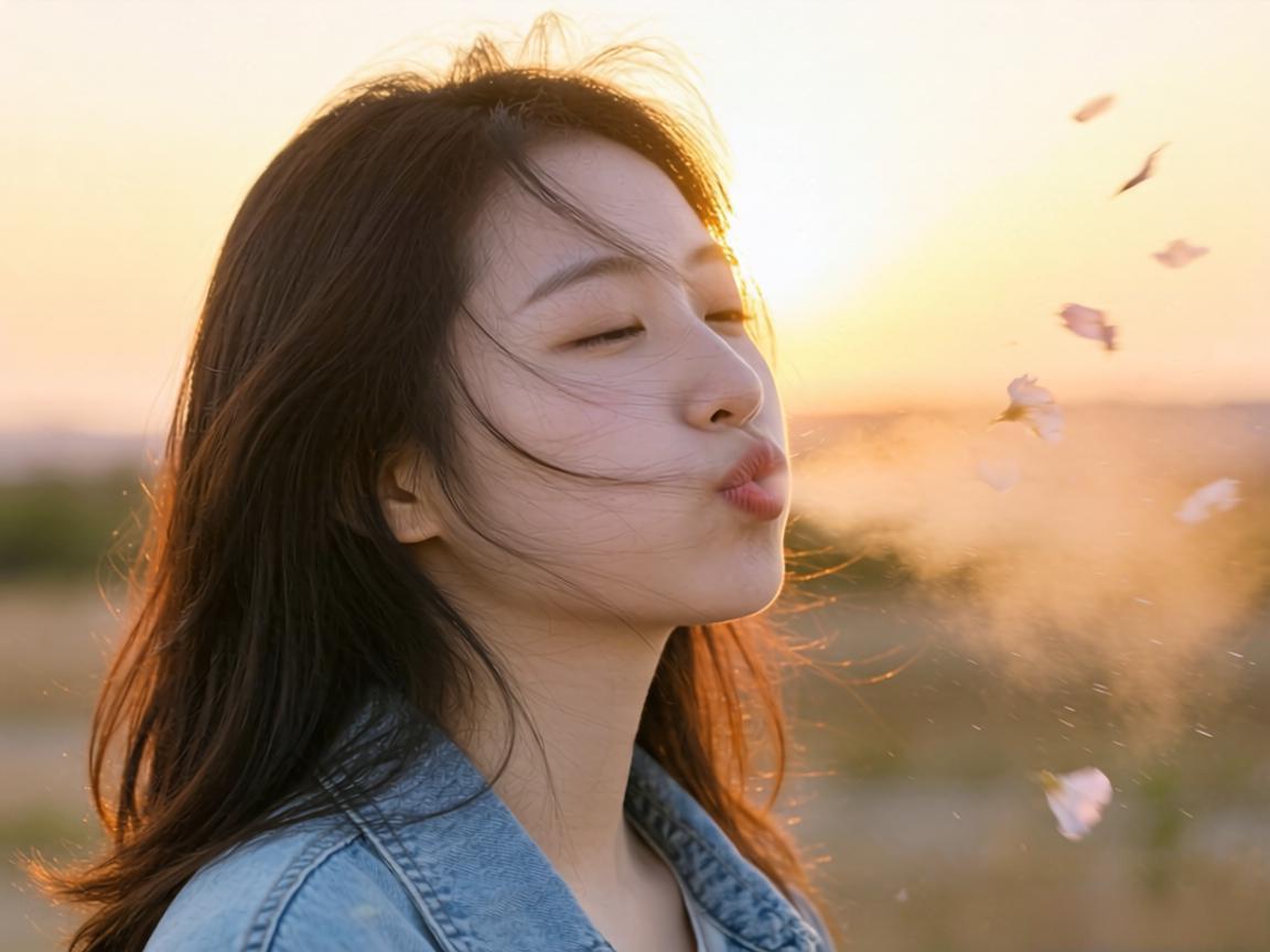 我吹过你吹过的晚风