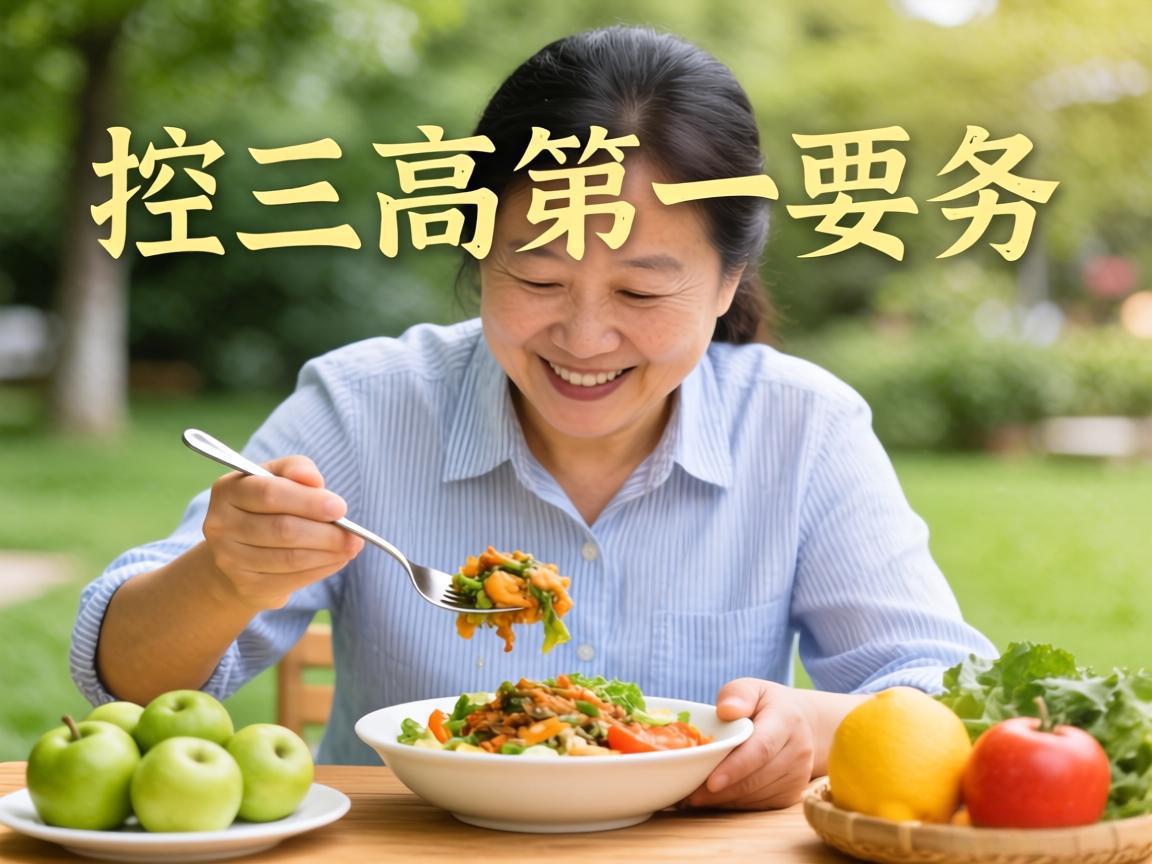 健康饮食是控三高第一要务