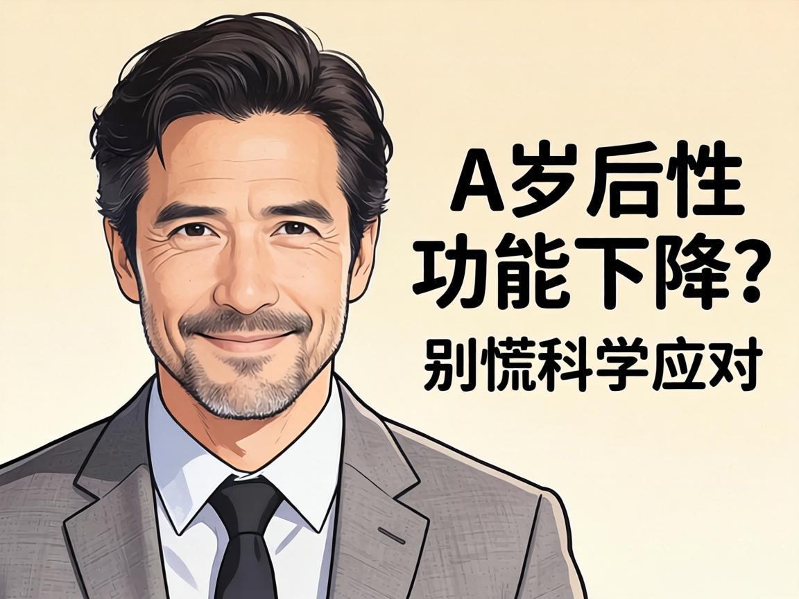 40岁后性功能下降？别慌，科学应对